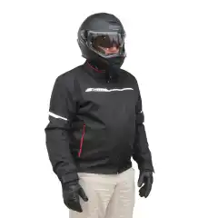 Vanntett jakke i diskret design.