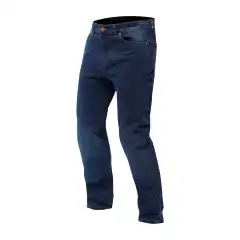 Dainese 5-Pocket Denim Relaxed er lette og komfortable MC-jeans med avslappet passform. De kombinerer hverdagsstil med AA-sertifisert beskyttelse og myke, ventilerte beskyttere for trygg og behagelig kj&oslash;ring.