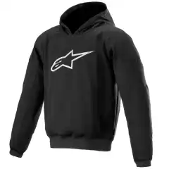 Alpinestars Ageless MC Hoodie kombinerer en uformell hettegenserstil med sertifisert motorsykkelbeskyttelse. Den er utviklet for urban kj&oslash;ring og pendling, med slitesterke forsterkninger og integrerte Nucleon-beskyttere for &oslash;kt sikkerhet.