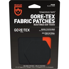 Fiks rifter og hull i ditt GORE-TEX&reg;-utstyr raskt og enkelt med originale GORE-TEX&reg; reparasjonslapper. Disse selvklebende lappene gir en sterk og holdbar reparasjon, enten du er hjemme eller ute p&aring; tur.