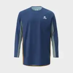 Lett og slitesterk offroad-skjorte med ventilasjon, skumf&ocirc;rede albuer og praktisk brystlomme. Perfekt for komfort og beskyttelse i utfordrende terreng.